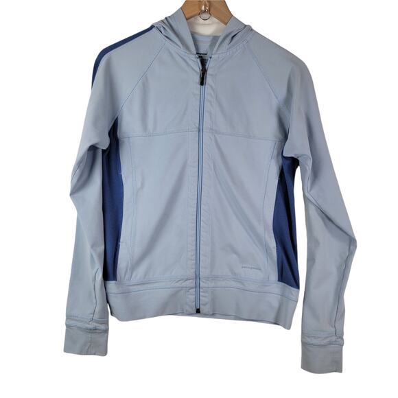 Patagonia Womens Blue Two Tone Full Zip Jacket Size Small - Picture 9 of 10